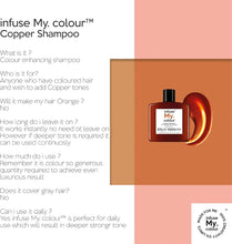 Infuse My. Colour Copper Shampoo, 250 ml (Pack of 1)