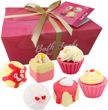 Natural Bath Bombs Gift Set, Fizzy Bubble Cupcake Bombs Spa with Essential Oils, Dry Skin, for Women, Mom, Kids,