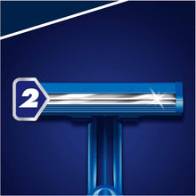 Gillette BlueII Men's Disposable Razors x 5, 2-Blades Razor, Fixed Head