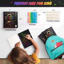 KmmiFF 3-10 Year Old Girls Gifts,Scratch Art for Kids Toys for 4 5 6 7 8 Year Old Girls Birthday Presents Gifts for Girls Toys Age 6-8,Handmade Toys & Games Arts and Crafts for Kids Age 3-10 Art Set