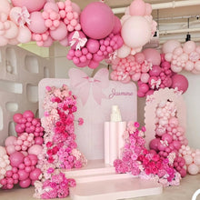 HILAVO Pink Mixed Balloons Set, 12 Inch Hot Pink Pastel Pink Metallic Pink Latex Balloons Party Balloons for Pink Party Wedding Baby Shower Girls Princess Birthday Party Decorations