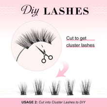 Glowingwin Half Lashes with clear band Fake Lashes Cat Eye Lashes Natural Look False Eyelashes 10 Pairs Corner Lashes 3/4 Lashes Handmade Transparent Strip Lashes Reusable Mink Fluffy Lashes