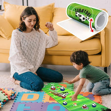Lotvic Tabletop Game for Family Party, Tabletop Football Board Games, Tabletop Curling Game, Multifunction Table Shuffleboards, Family Indoor Interactive Game for Kids and Adults (Football)