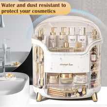 LZDMY Makeup Storage Organiser with Clear Lid, Skincare Organiser Drawers Beauty Holder Cosmetic Organisers for Bathroom, DressingTable Organiser Dustproof Waterproof