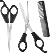 Gezimetie Hair Scissors Set Hairdresser Scissors Set Pet Shearing Scissors, Barbers or Home Use - Stainless Steel