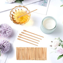 HHONGDU 600 Pieces Eyebrow Wax Sticks, Wooden Wax Spatulas Wood Craft Sticks for Face and Small Hair Removal Sticks