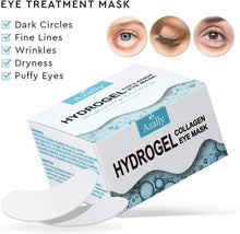 AZALLY Hydrogel Collagen Eye Mask - Collagen Anti-Aging Under Eye Patches, Under Eye Bags Treatment, for Puffy Eyes (60pcs)
