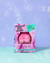 Holler and Glow Butt I Love You, Bum Shaped Bath Bomb