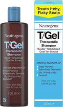 Neutrogena T/Gel Therapeutic Shampoo Treatment Itchy Scalp And Dandruff, Fresh Rain,250 Ml