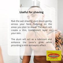 Natural Alum Blocks Wet Shave Bloc for Shaving Soothing Aftershave Solution - Pack of 3 Razor Burn Relief for Sensitive Skin Travel Friendly Post-Shave Stone Antiseptic Astringent