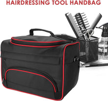 Esenlong Hairdressing Bag, Large Capacity Barber Case Multi-function Portable Hairdressing Kit Bag Makeup Travel Home Hair Stylist Hairdresser Toolbags for Business Travel and Home Storage