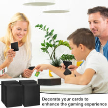 300Pcs Clear Card Sleeves 66 x 91mm Standard Soft Penny Sleeves Card Protector Sleeves for Trading Card, MTG, Sports Cards, Game Cards (Black)