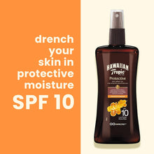 HAWAIIAN TROPIC - Protective Dry Oil Spray SPF 10  with Coconut and Papaya  200ml