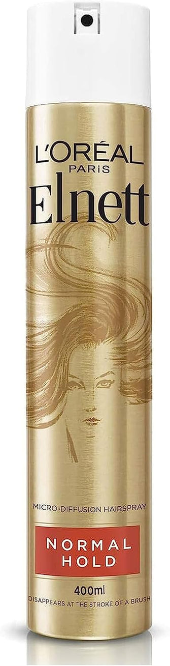 L'Oreal Elnett Hairspray for Normal Hold, 400ml