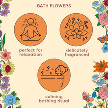 Heathcote & Ivory Love Revival-Bath Flowers 90g - Relaxing Bath Petals for a Soothing Bathing Experience