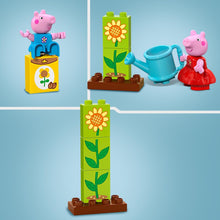 LEGO DUPLO Peppa Pig Garden and Tree House Toy, Includes 2 Figures, Educational Toddler Learning Toys for 2 Plus Year Old Girls & Boys, Birthday Gift Idea 10431