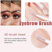 Natural Eyebrow Gel,Brow Gel Clear,Long Wearing Brow Gel,Sweat-Proof Brow Glue,Natural Eyebrow Setting Gel,Brows Eyebrow Styling Gel,Portable Eye Brow Glue With Blush,Quick Drying & Non Sticky