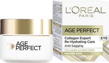 L'Oreal Paris Age Perfect Moisturizing and Nourishing Eye Cream for Mature Skin, Re-Hydrating Eye Cream with Soya Peptides 15 ml