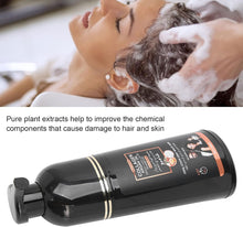 Hair Dye Shampoo,Collagen Argan Oil Hair Coloring Shampoo Dye Shampoo Hair Dye for Covering Gray White Hair (400ml)