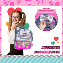L.O.L Surprise! 10 Pcs Backpack Makeup Set for Kids  Makeup Kit Includes Lip Gloss, Nail Polish & More  Gifts for Ages 3 & above by Townley Girl