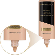 Max Factor Lasting Performance Long-Lasting Liquid Foundation - 106 Natural Beige, 35 ml