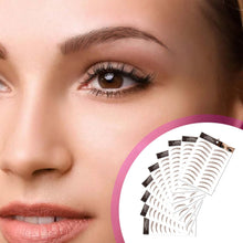 9Sheets 90Pairs 6d Stickers on Eyebrows Waterproof Eyebrow Tattoo Stickers, Eyebrow Transfer Stickers Eyebrow Beauty Shaping Stickers,Temporary Eyebrow Tattoo Stickers for Women (Brown)