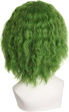 MapofBeauty Fahion Cosplay Costume Curly Synthetic Wig (Mixed Green)