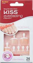 Kiss Everlasting French Toenail Kit - Limitless