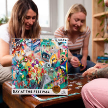 Big Potato Jigsaw Puzzle for Adults (1000 Pieces) Filled with 101 Riddles to Solve (Music Theme)