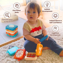 Joollurm Baby Plane Travel Toys, Busy Activity Cube for 1 Year Old, Sensory Educational Developmental Learning Toys for Boys Girls Birthday