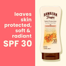 HAWAIIAN TROPIC - Satin Protection  Sun Lotion with Mango and Shea Butter SPF 30  180 ml