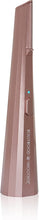 Hollywood Smoother Innovative Sonic Dermaplaning Device - Painlessly Removes Unwanted Hair, Peach Fuzz, Dead Skin Cells and Built Up Debris - Rose Gold