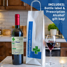 Funny Prescription Wine Label & Gift Bag Premium Quality. Funny Gifts for Women & Men. Teacher Gifts, Prescription Wine Prosecco Gifts for Women. Birthday Gifts, Dad Gifts, Unusual Gifts