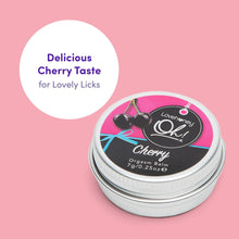 Lovehoney Oh! Cherry Flavoured Balm - Enriched with Essential Oils to Nourish and Moisturise for Women, Men & Couples - Heightens Sensitivity - Petite Travel Size - 7g