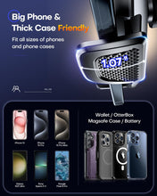 MP-MALL Car Phone Holder 2024 Newest & Strongest Dashboard Windscreen Vent Clip Handsfree Mobile Mount Stand Cradle for 15 Pro Max 14 13 12 All Phones