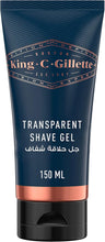 King C Gillette Transparent Shave Gel