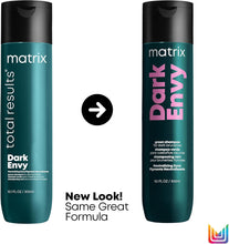 Matrix  Dark Envy  Green-Toning Shampoo to Correct Red Undertones on Dark Brunette Hair, Total Results