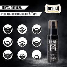 Impala Smoothing Beard Serum for Men  Strengthening and Softening Beard  Adds Shine  Formulated with Non-Toxic Ingredients Cruelty-Free  Gift For Men  75ml - Pack of 3