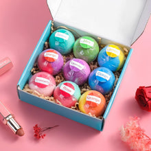 Maylawn Bath Bombs Gift Set, Vegan & Cruelty Free, Ideal Present for Women, Girls, Birthday Mothers Day Gifts Idea, 9-Pieces Handmade Fizzy Bubble Bath Bombs