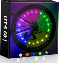 GeschenPark 2 Tyre Pack!High Brightness LED Bike Wheel Accessories Outdoor Toys for Boys Girls Waterproof