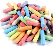 Kids B Crafty 72 Pack Chunky Coloured Chalks - 24 Vibrant Colours, Washable, Pavement Chalk for Kids, Fun Outdoor Garden Toys, Ideal for Toddlers & Artists