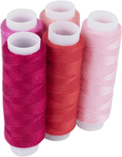 Jazooli Sewing Thread for Sewing Machine (Thread Set of 24 Colours), Pure Cotton Thread for Sewing (Cotton Reels Spools - 180m Each), for Machine/Hand Sewing