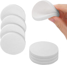 8 Pack Makeup Sponge Blenders, Circle Shaped, White, Soft and Flexible, Foundation Make up Blender Pads for Liquid, Creams, and Powders, Wet and Dry use, Perfect for Everyday Use