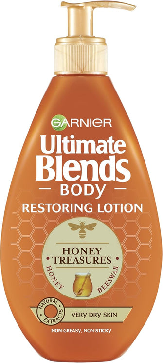 Garnier Ultimate Blends Honey Body Lotion Very Dry Skin, 400ml