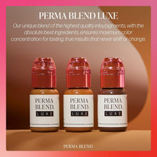 Perma Blend Luxe Brow Pigment for Permanent Makeup Supplies Professional Eyebrow Tattoo Ink, Toasted Almond, 15 ml