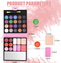 PhantomSky 32 Colours Eyeshadow Palette Makeup Contouring Kit Combination with Lipgloss, Blusher and Concealer 4 - Perfect for Professional and Daily Use