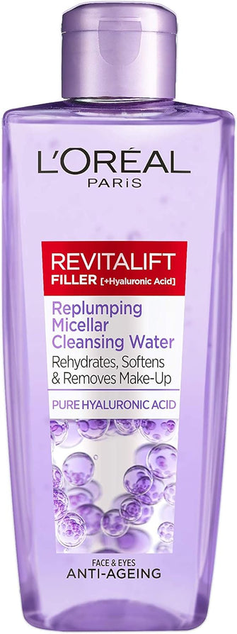 L'Oreal Paris Revitalift Filler [+ Hyaluronic Acid] Cleansing Micellar Water