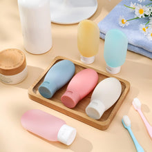 Kunandroc 6 Pcs Travel Bottles Set, 60ML Travel Containers Refillable Squeezable Bottles for Travel Toiletries, Shampoo and Conditioner