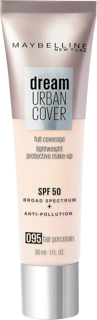 Maybelline Dream Urban Cover All-In-One Protective Makeup SPF 50 095 Fair Porcelain