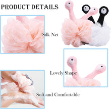 Mesh Pouf Bath Sponge, Shower Puff, Bath Sponge, Sponges Bath, Body Scrubber, Shower Sponge, Bath Sponges for Adults, Exfoliating Sponge, Exfoliating Shower Ball for Exfoliate and Cleaning (Grey)